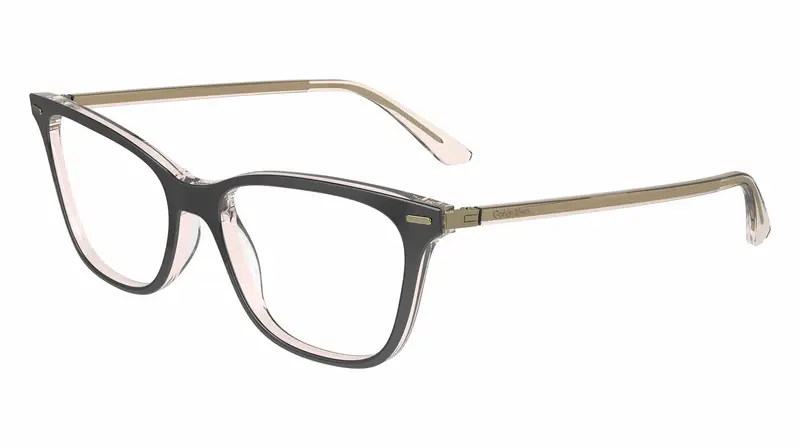 Donna CK23544 004 Montature da vista Acetato Nero Squadrata Normale Normale