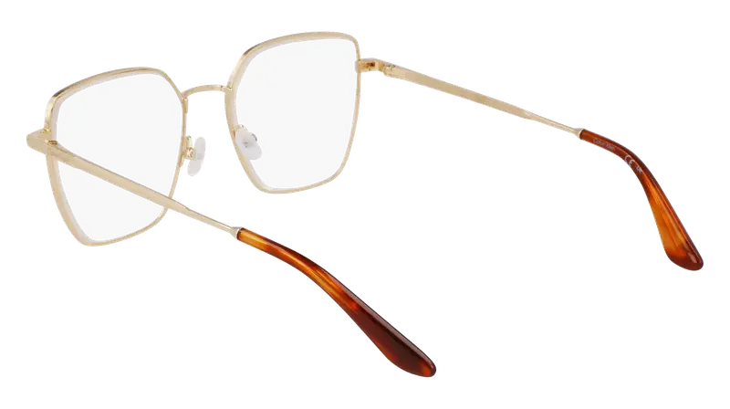 Calvin Klein Donna CK24105 718 Montature da vista Metallo Oro Squadrata Normale miniatura 2
