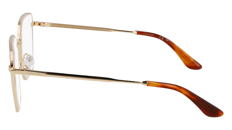 Calvin Klein Donna CK24105 718 Montature da vista Metallo Oro Squadrata Normale miniatura 3