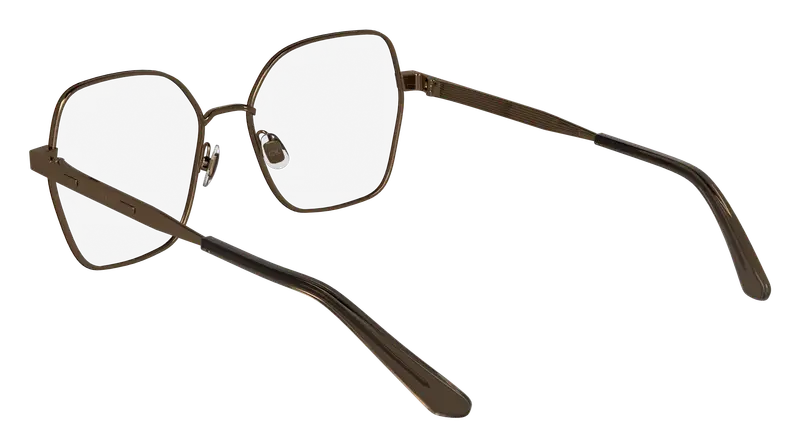 Calvin Klein Donna CK24112 783 Montature da vista Metallo Oro Squadrata Normale miniatura 2