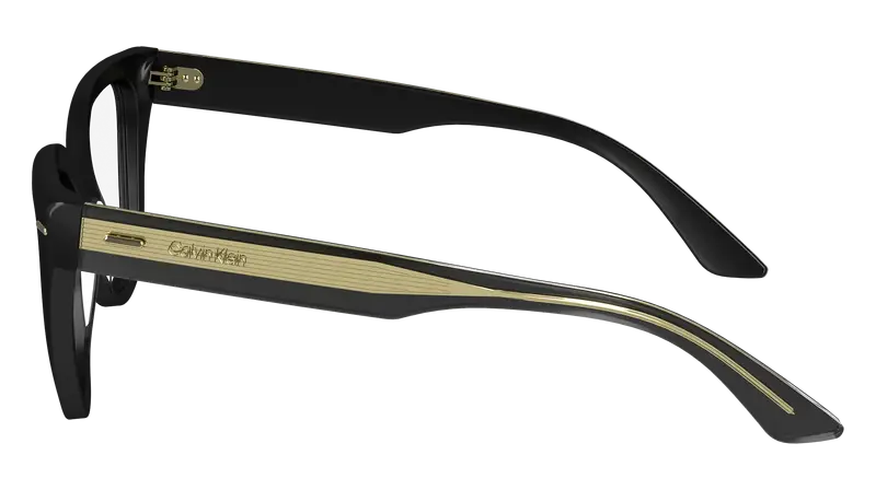 Calvin Klein Donna CK24514 001 Montature da vista Acetato Nero Farfalla Normale miniatura 2