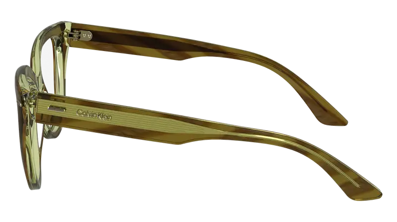 Calvin Klein Donna CK24514 216 Montature da vista Acetato Marrone Farfalla Normale miniatura 2