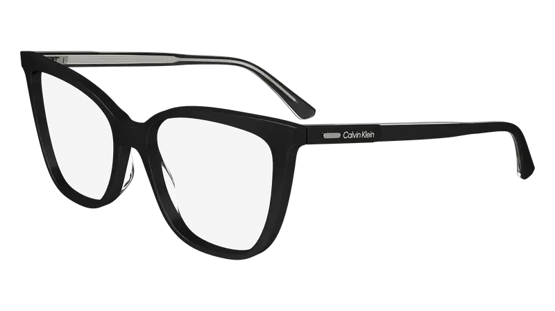 Calvin Klein Donna CK24520 001 Montature da vista Acetato Nero Squadrata Normale