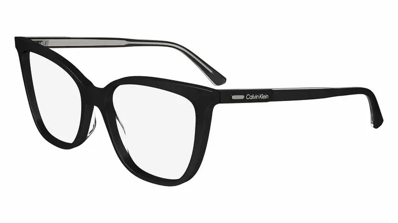 Donna CK24520 001 Montature da vista Acetato Nero Squadrata Normale