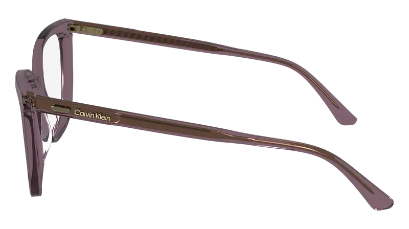 Calvin Klein Donna CK24520 533 Montature da vista Acetato Viola Squadrata Normale miniatura 2