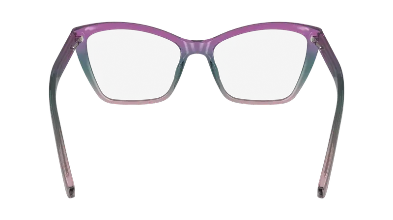 Calvin Klein Donna CK24523 503 Montature da vista Bio-iniettato Viola Farfalla Normale miniatura 3