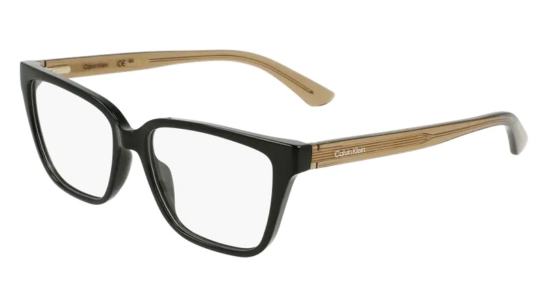 Calvin Klein Donna CK24524 001 Montature da vista Bio-iniettato Nero  Squadrata Normale