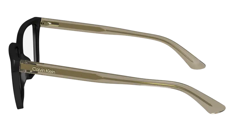 Calvin Klein Donna CK24524 001 Montature da vista Bio-iniettato Nero Squadrata Normale miniatura 3