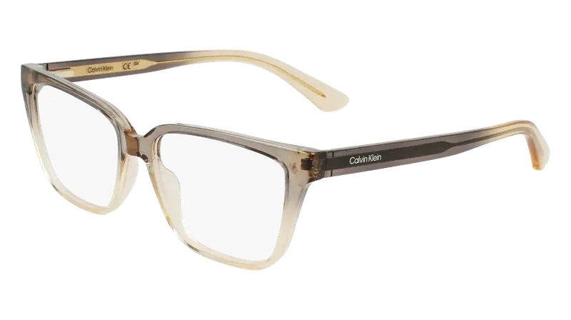 Calvin Klein Donna CK24524 039 Montature da vista Bio-iniettato Grigio  Squadrata Normale