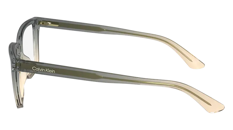 Calvin Klein Donna CK24524 039 Montature da vista Bio-iniettato Grigio Squadrata Normale miniatura 3
