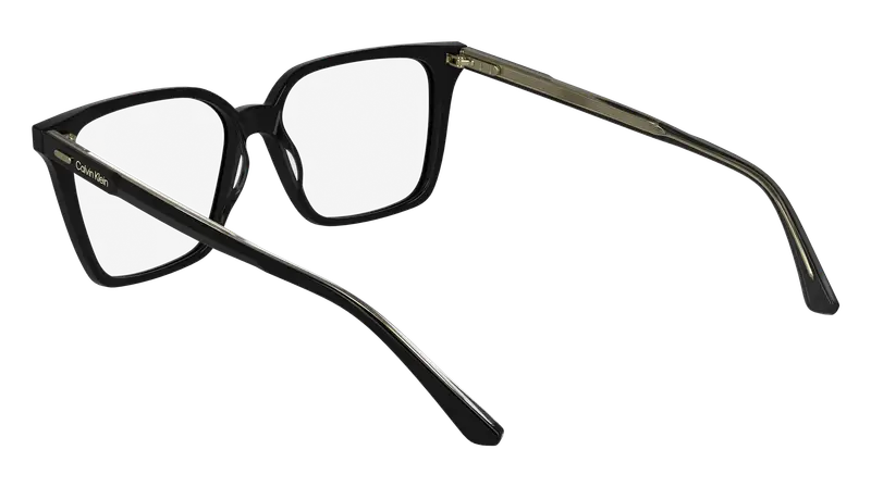 Calvin Klein Donna CK24544 001 Montature da vista Acetato Nero Squadrata Normale miniatura 2