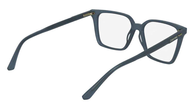 Calvin Klein Donna CK24544 445 Montature da vista Acetato Blu Squadrata Normale miniatura 3