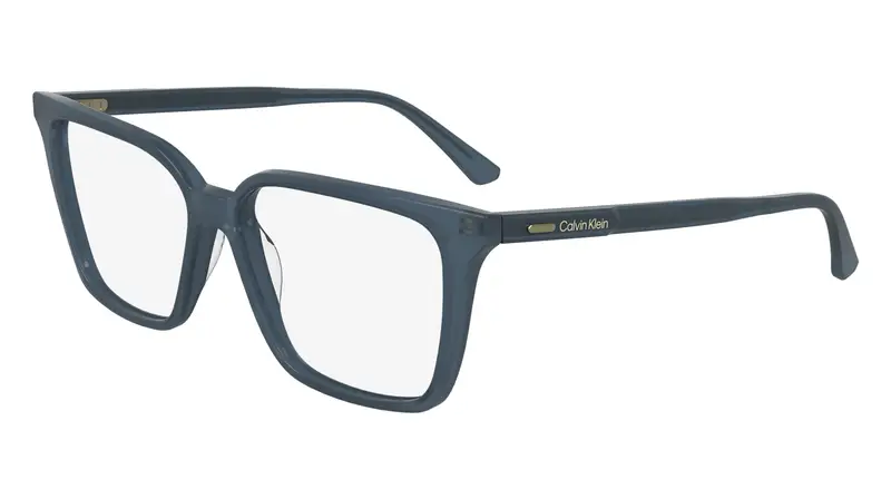 Donna CK24544 445 Montature da vista Acetato Blu Squadrata Normale