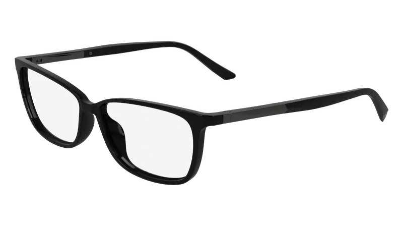 Calvin Klein Donna CK24546 001 Montature da vista Bio-iniettato Nero  Squadrata Normale