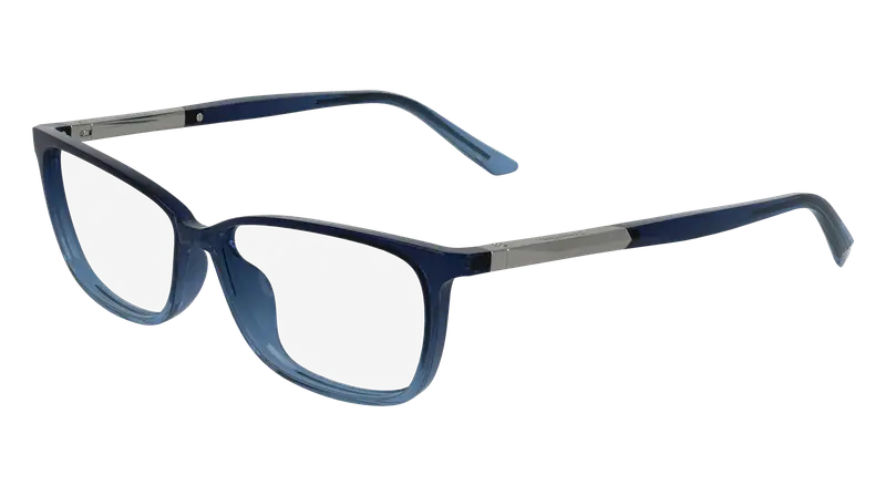 Calvin Klein Donna CK24546 415 Montature da vista Bio-iniettato Blu  Squadrata Normale