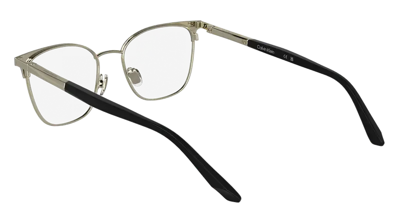 Calvin Klein Donna CK25105 001 Montature da vista Metallo Nero Cat Eye Normale miniatura 3