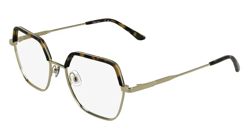 Donna CK25113 717 Montature da vista Metallo Oro Farfalla Normale