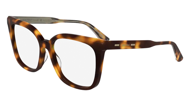 Calvin Klein Donna CK25511 240 Montature da vista Acetato Havana  Squadrata Normale