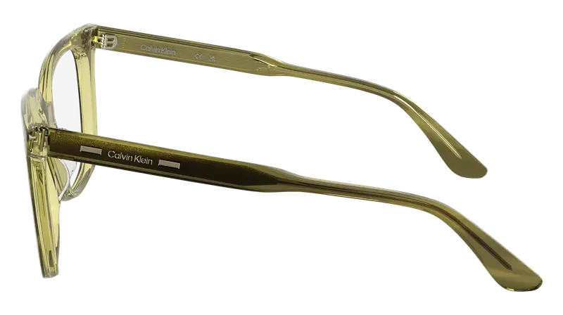 Calvin Klein Donna CK25511 317 Montature da vista Acetato Verde Squadrata Normale miniatura 2