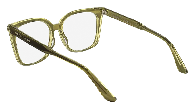 Calvin Klein Donna CK25511 317 Montature da vista Acetato Verde Squadrata Normale miniatura 3
