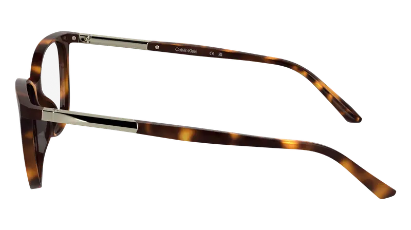 Calvin Klein Donna CK25512 240 Montature da vista Bio-iniettato Havana Cat Eye Normale miniatura 2