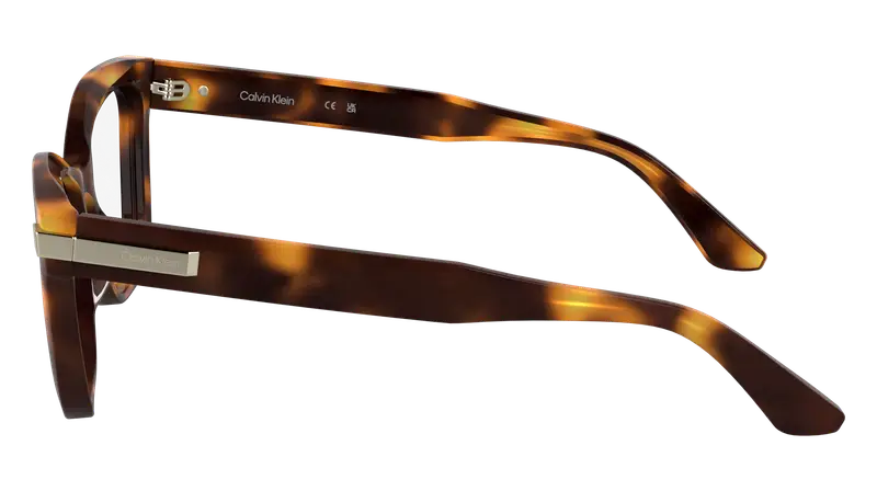 Calvin Klein Donna CK25513 240 Montature da vista Acetato Havana Cat Eye Normale miniatura 2