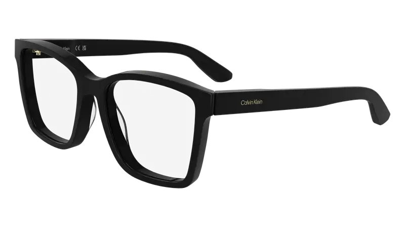 Calvin Klein Donna CK25516 001 Montature da vista Acetato Nero Squadrata Normale