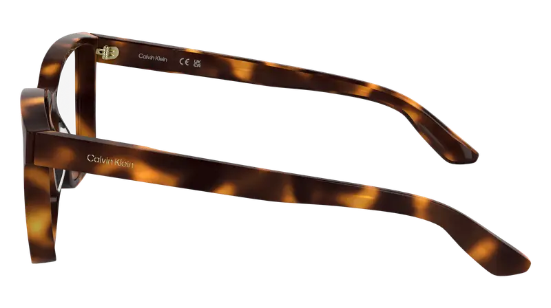 Calvin Klein Donna CK25516 240 Montature da vista Acetato Havana Squadrata Normale miniatura 2