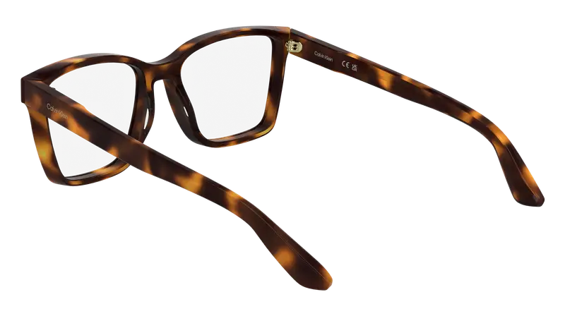 Calvin Klein Donna CK25516 240 Montature da vista Acetato Havana Squadrata Normale miniatura 3