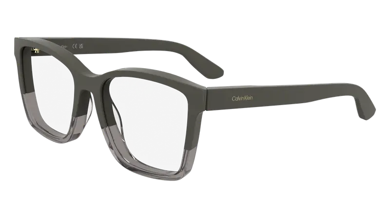 Calvin Klein Donna CK25516 260 Montature da vista Acetato Grigio Squadrata Normale