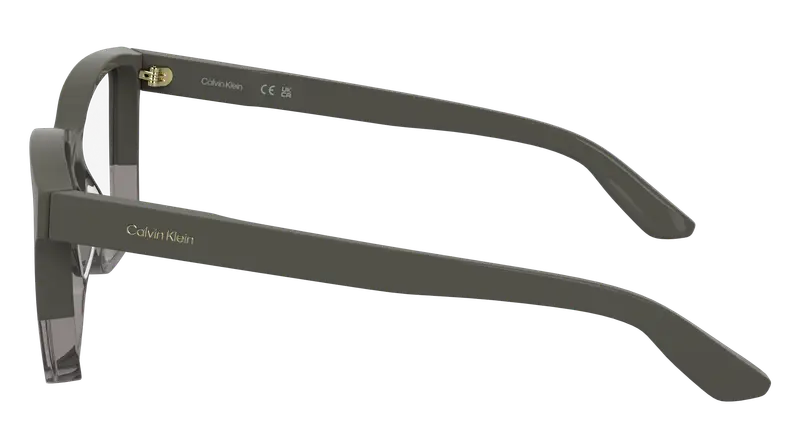 Calvin Klein Donna CK25516 260 Montature da vista Acetato Grigio Squadrata Normale miniatura 2