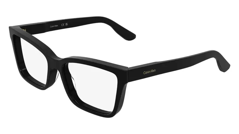 Donna CK25543 001 Montature da vista Acetato Nero Cat Eye Normale