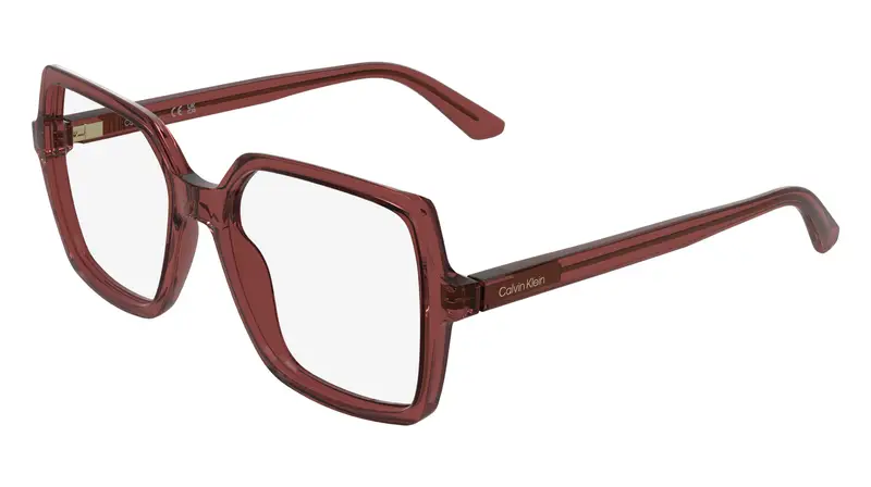 Donna CK25547 606 Montature da vista Bio-iniettato Rosso Squadrata Normale