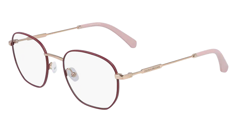 Calvin Klein Donna CKJ20101 645 Montature da vista Metallo Rosso  Rotonda Normale Fotocromatiche