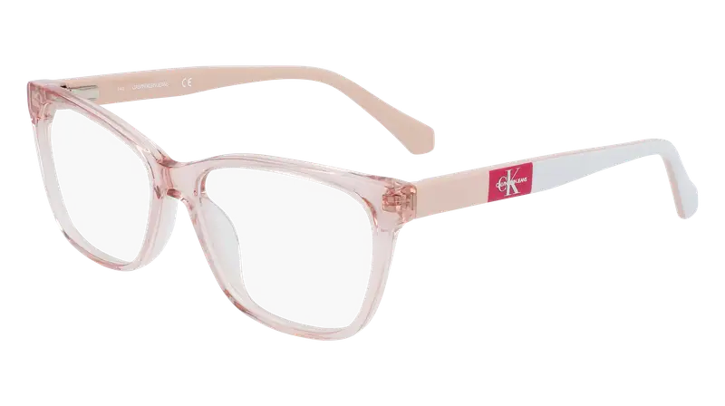 Calvin Klein Donna CKJ21621 670 Montature da vista Acetato Rosa  Squadrata Normale Fotocromatiche