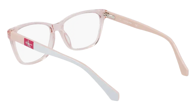 Calvin Klein Donna CKJ21621 670 Montature da vista Acetato Rosa Squadrata Normale Fotocromatiche miniatura 2