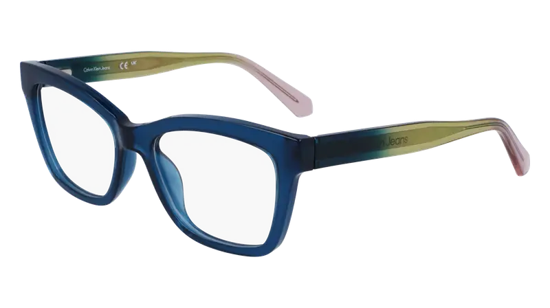 Calvin Klein Donna CKJ23650 460 Montature da vista Bio-iniettato Blu  Squadrata Normale