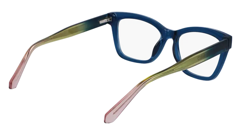 Calvin Klein Donna CKJ23650 460 Montature da vista Bio-iniettato Blu Squadrata Normale miniatura 3