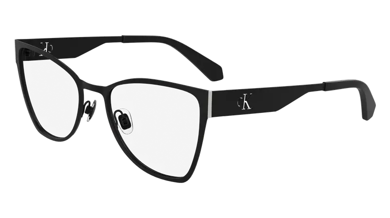Calvin Klein Donna CKJ24210 001 Montature da vista Metallo Nero Farfalla Normale