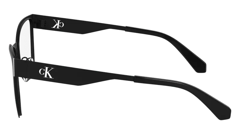 Calvin Klein Donna CKJ24210 001 Montature da vista Metallo Nero Farfalla Normale miniatura 2