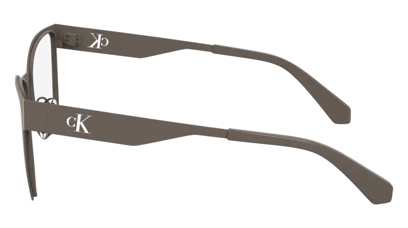 Calvin Klein Donna CKJ24210 246 Montature da vista Metallo Marrone Farfalla Normale miniatura 2