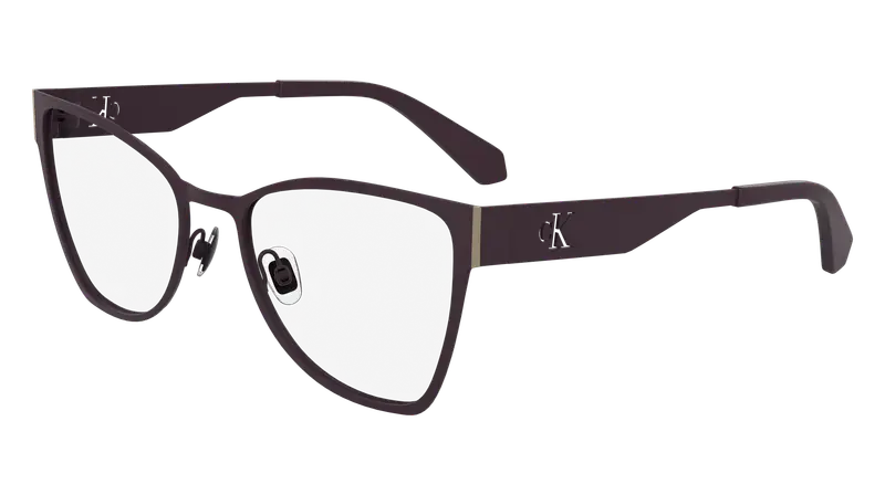 Calvin Klein Donna CKJ24210 505 Montature da vista Metallo Viola Farfalla Normale