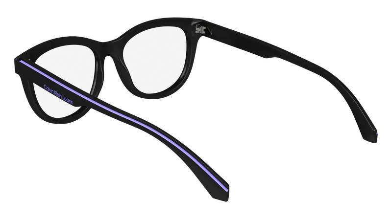 Calvin Klein Donna CKJ24611 001 Montature da vista Bio-iniettato Nero Rotonda Normale miniatura 2