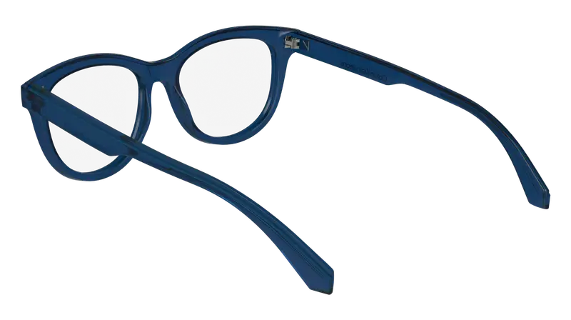 Calvin Klein Donna CKJ24611 400 Montature da vista Bio-iniettato Blu Rotonda Normale miniatura 2