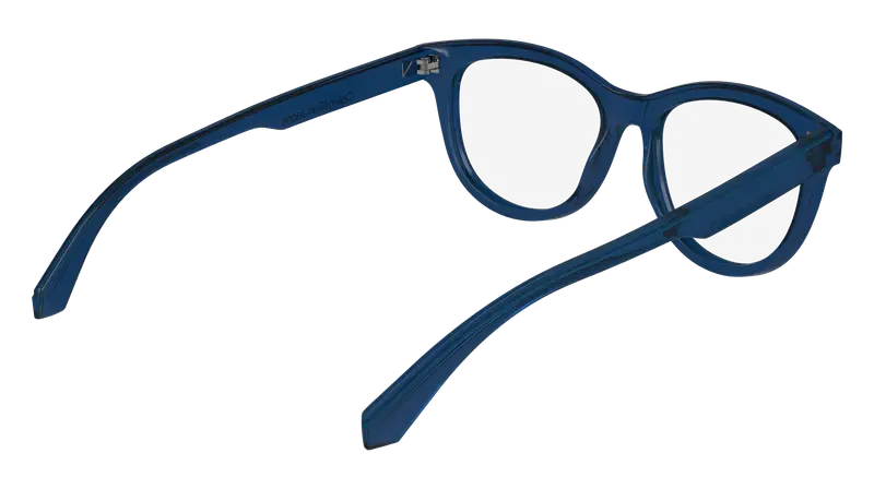 Calvin Klein Donna CKJ24611 400 Montature da vista Bio-iniettato Blu Rotonda Normale miniatura 3