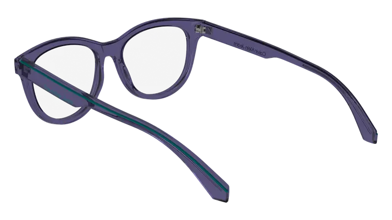 Calvin Klein Donna CKJ24611 508 Montature da vista Bio-iniettato Viola Rotonda Normale miniatura 2