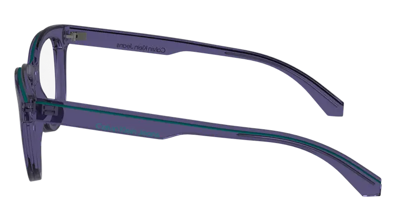 Calvin Klein Donna CKJ24611 508 Montature da vista Bio-iniettato Viola Rotonda Normale miniatura 3