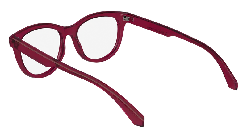 Calvin Klein Donna CKJ24611 679 Montature da vista Bio-iniettato Rosso Rotonda Normale miniatura 2