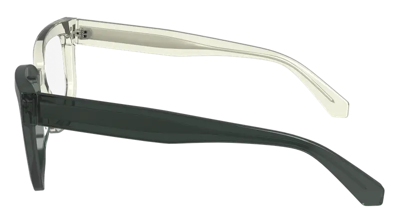 Calvin Klein Donna CKJ24615 006 Montature da vista Acetato Grigio Squadrata Normale miniatura 3