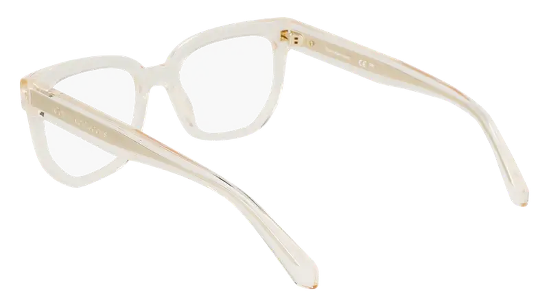 Calvin Klein Donna CKJ24615 011 Montature da vista Acetato Rosa Squadrata Normale miniatura 2